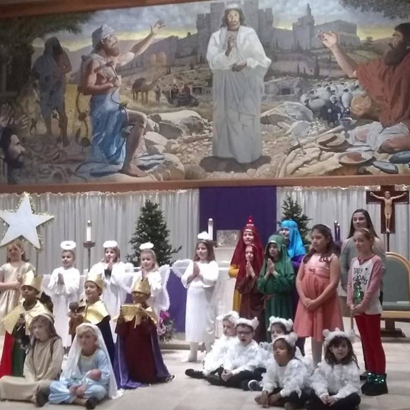 Christmas Eve Mass & Noah's Gospel pagent