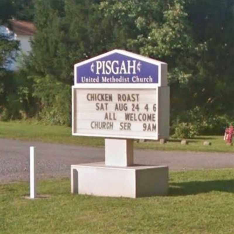 Pisgah United Methodist Church sign