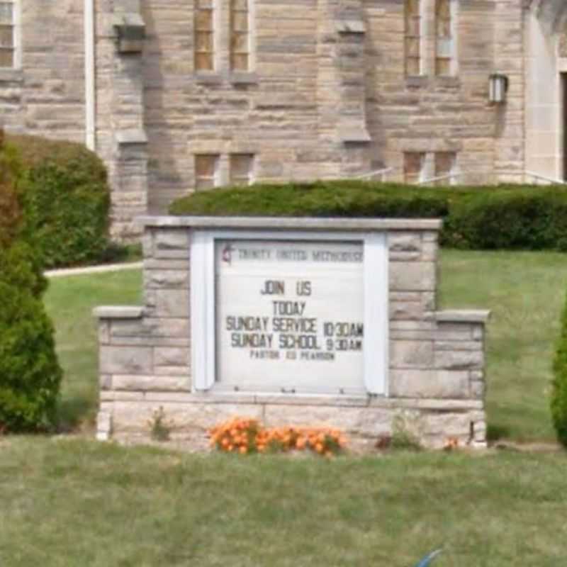 Trinity United Methodist Church sign