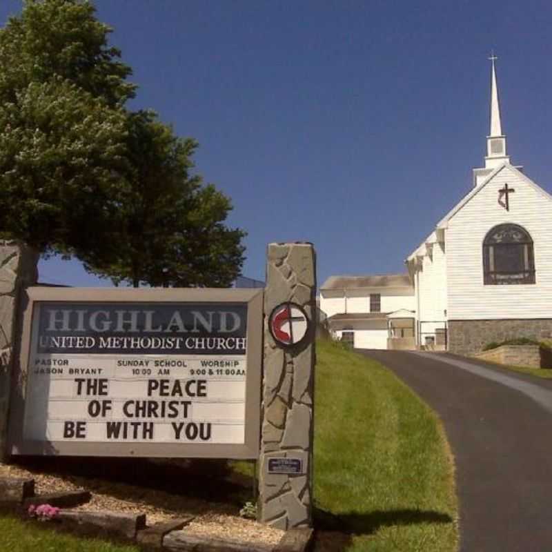 Highland United Methodist Church - Callaway, Virginia