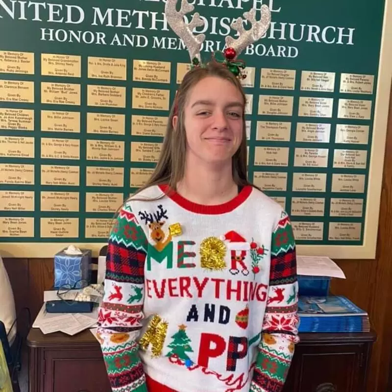 2021 Christmas Sweater/Shirt Day at Haynes Chapel