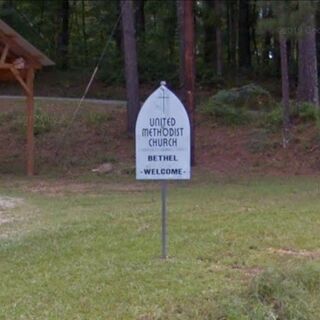 Bethel United Methodist Church sign