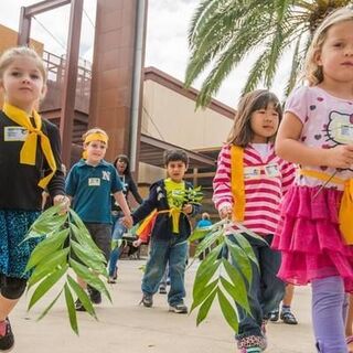 Palm Sunday with Saddleback Kids