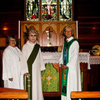 Rev. Betty Vaughan Assisted by Rev. Sylvia Faoro and Allie Turpin