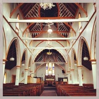 Interior of St. Margaret's Change Islands