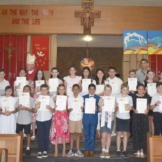 Sacrament of Confirmation Group 8th August 2021 in St Paul's Church, Karratha