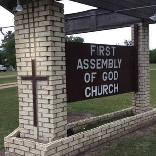 First Assembly of God church sign