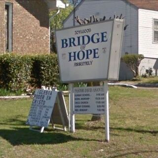 Joywood Bridge of Hope Assembly of God Church sign