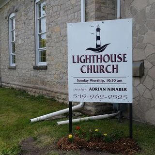 Lighthouse Baptist Church sign