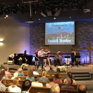 Sunday worship at Temple Baptist Church, Cambridge