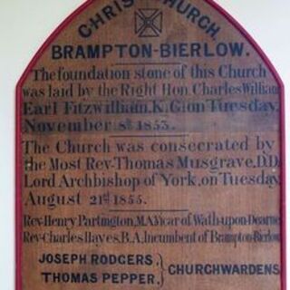 Christ Church - Brampton Bierlow, South Yorkshire