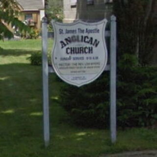 St. James the Apostle church sign