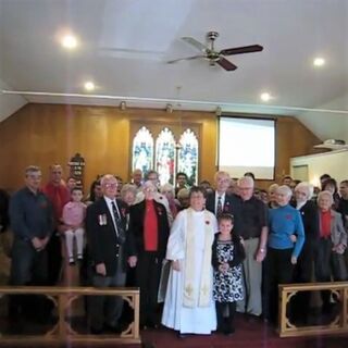 St. Thomas the Apostle Anglican Church Cambridge, ON singing Silent Night