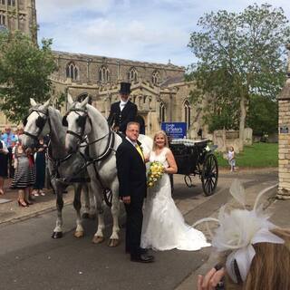 A wedding at St Peter's