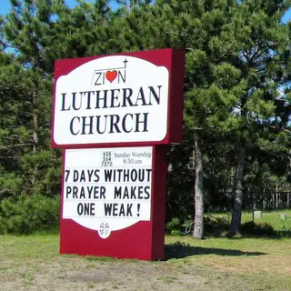 Our church sign