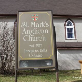 St. Mark's church sign