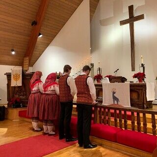 Leeri püha, confirmation ceremony. December 2018