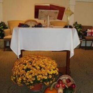 Altar Table - Thanksgiving 2012.