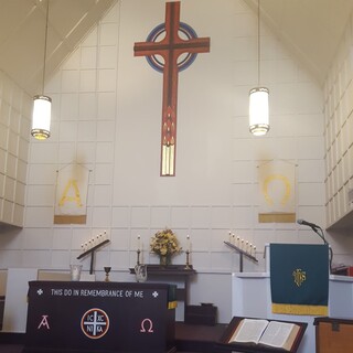 The altar - photo courtesy of Sharon Curry