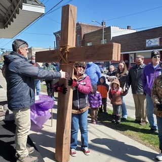 Knox Community Cross Walk. Good Friday, April 2nd 2021