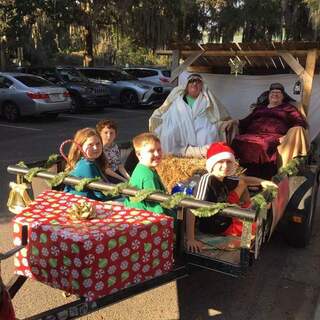 2021 Christmas float