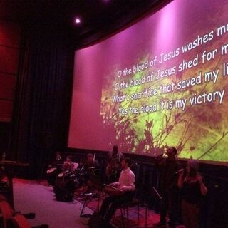 Sunday worship at The Fort Ministry