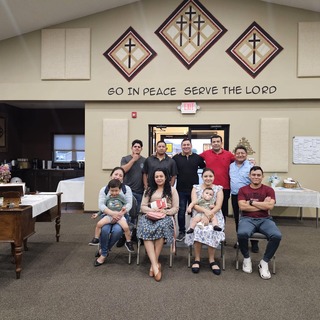 Primer culto en nuevo templo con la Misión en Perham, Minnesota