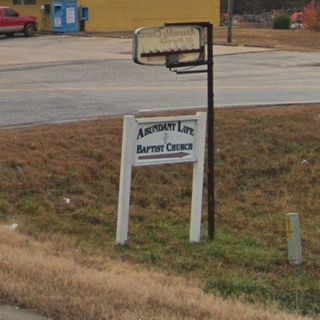 Abundant Life Baptist Church sign on US-29