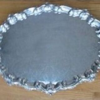 140-year-old Osler silver tray