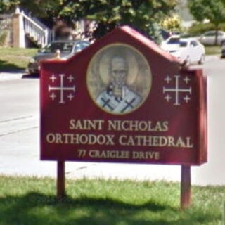 St. Nicholas church sign