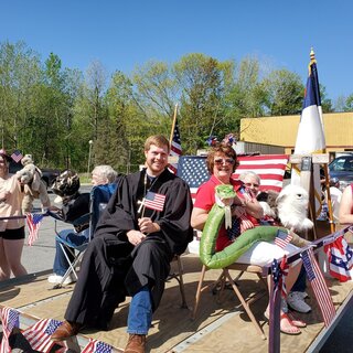 First Baptist and Moose Hill in the Memorial Day parade