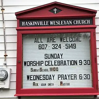 Our church sign