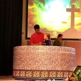 Real Life water baptism