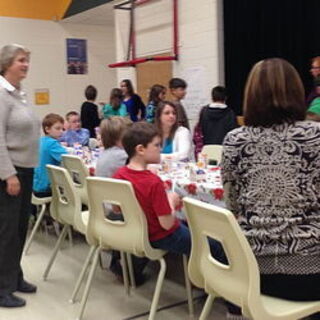 Christmas Feast at Buckhorn School