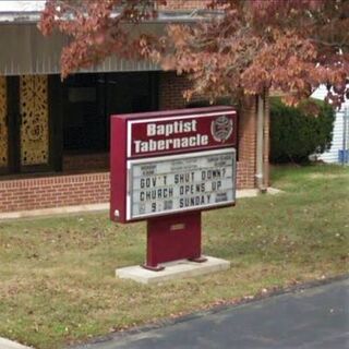 Baptist Tabernacle sign