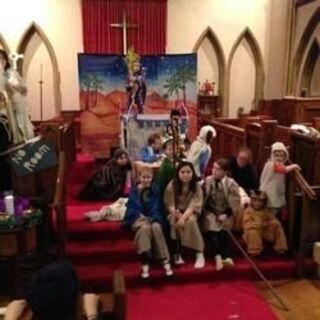 Dress rehearsal for the 31st annual Nativity Play