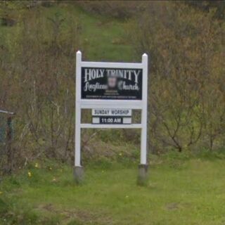 Holy Trinity Anglican Church sign