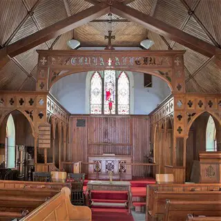 St. Matthias Church interior - photo courtesy of Le Reflet du Lac