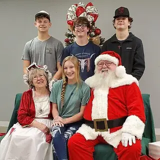 Santa at Foursquare 2019