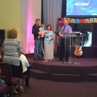 New Rivers baby dedication