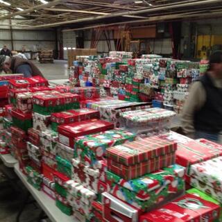 Operation Christmas Child 2013