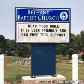 Bethany Sign