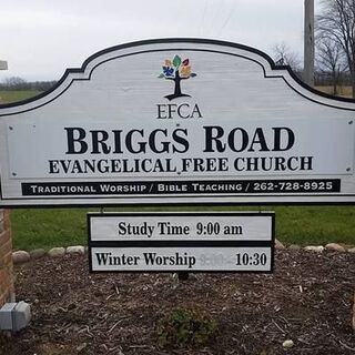 Briggs Road Evangelical Free Church sign