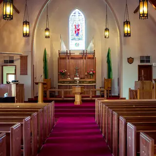 Dunbar Lutheran Church interior