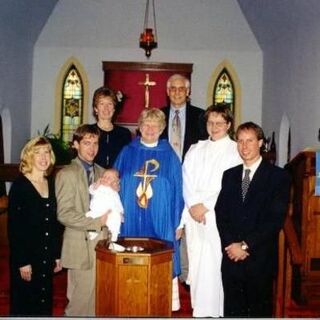 Baptism at St. James Dec. 2, 2001