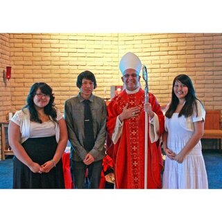 Confirmation at Our Lady of Guadalupe in Kayenta, AZ January 16 2011