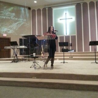 Kelsey Shay Crosby bringing the word for the first time