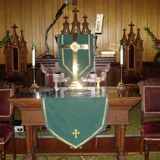 The altar