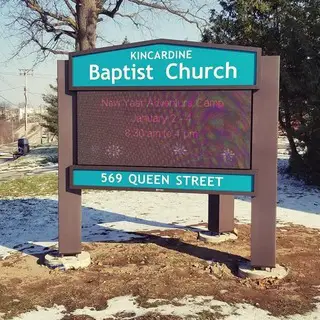 Our church sign