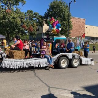 Fredonia First Christian Church parade float 2024